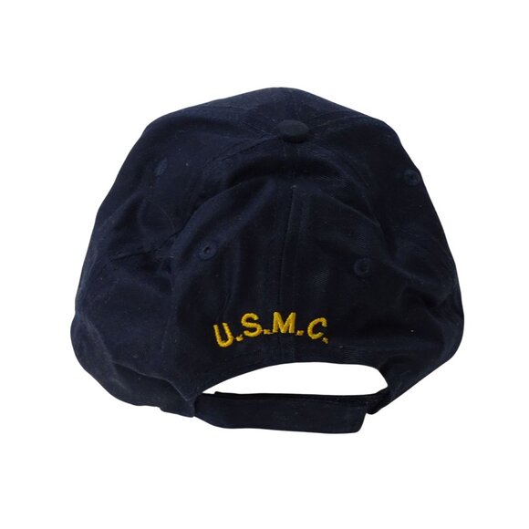 Otto SIPU 104 Coming Thru USMC Embroidered Navy Blue Baseball Cap One Size - Picture 3 of 9